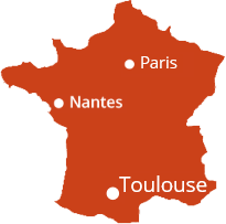 Paris Nantes Toulouse